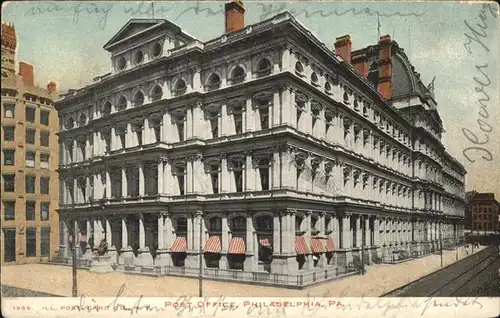 Philadelphia Pennsylvania Post Office Kat. Philadelphia