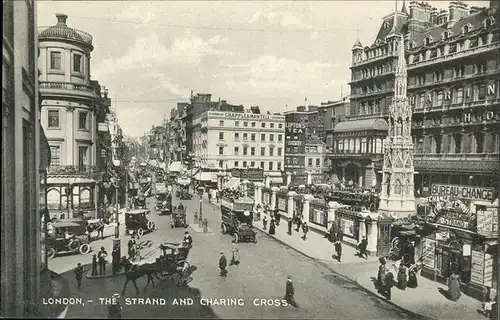 London Strand and Charing Cross Kutsche  Kat. City of London