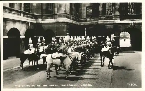 London Changing Guard Whitehall Kat. City of London