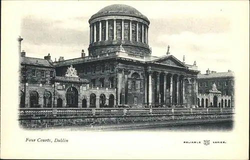 Dublin Ireland Four Courts / United Kingdom /