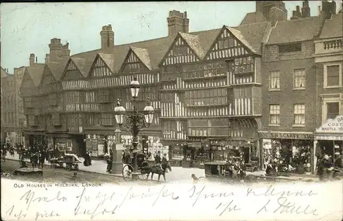 Holborn Covent Garden Old Houses Kutsche  / Camden /Inner London - West