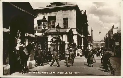 London Horse Guards Whitehall Kat. City of London