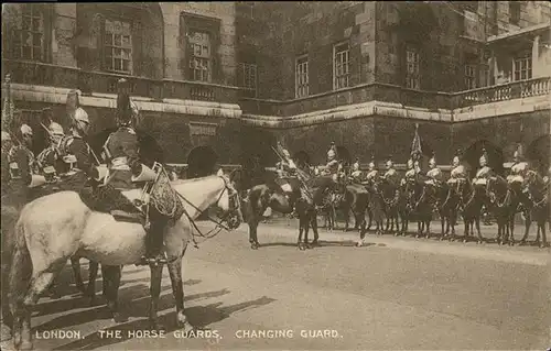 London Horse Guards Changing Guard Kat. City of London