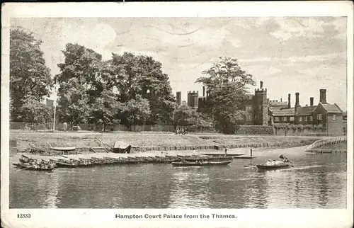 Hampton Court Palace Thames Kat. Herefordshire County of