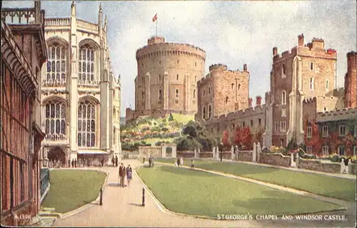 St George Bristol City of Chapel Windsor Castle Kat. Bristol City of