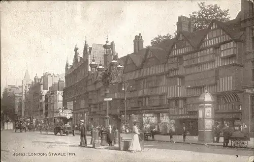 London Staple inn  Kat. City of London