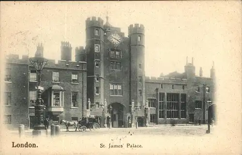 London St James Palace Kutsche Kat. City of London