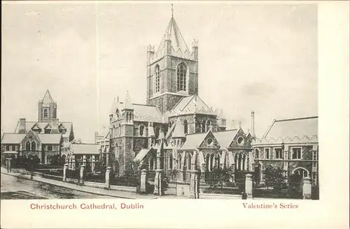 Dublin Ireland Christchurch Cathedral / United Kingdom /