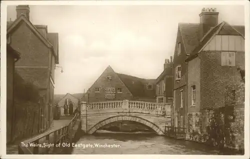 Winchester The Weirs Old Eastgate Kat. Winchester