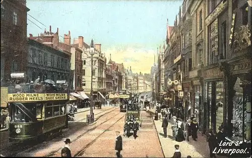 Liverpool Strassenbahn Kat. Liverpool