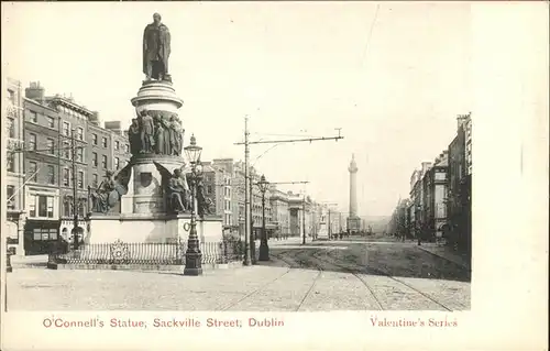 Dublin Ireland Connells Statue Sackville Street / United Kingdom /