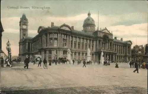 Birmingham Council House Kutsche Kat. Birmingham