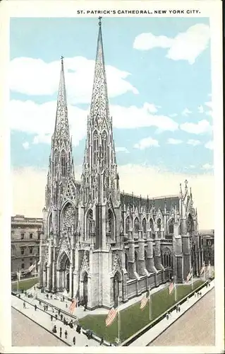 New York City St Patricks Cathedral / New York /