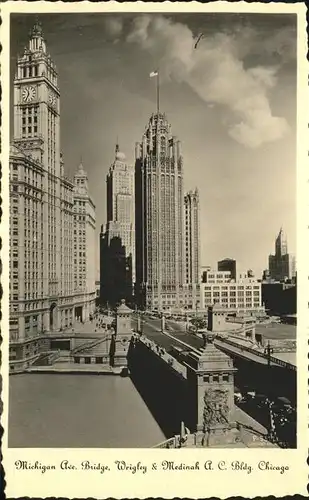 Chicago Michigan Avenue Bridge  Kat. Chicago