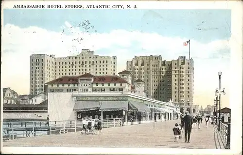 Atlantic City New Jersey Ambassador Hotel Stores / Atlantic City /
