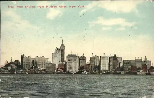 New York City Hudson River  / New York /