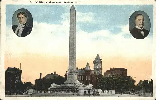 Buffalo New York Mc Kinley Monument Kat. Buffalo