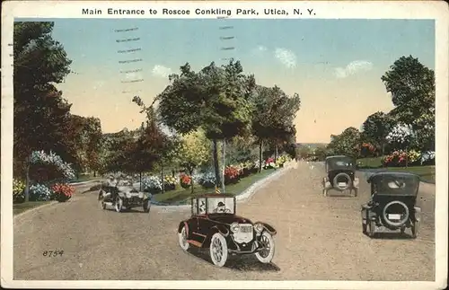 Utica New York Roscoe Conkling Park  Kat. Utica