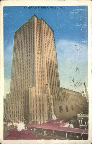 New York City Radio City Music Hall / New York /