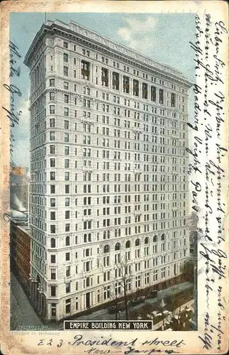 New York City Empire Building / New York /