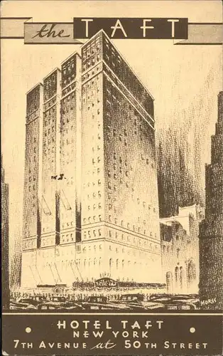 New York City Hotel Taft / New York /