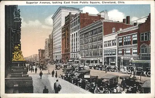 Cleveland Ohio Superior Avenue  Kat. Cleveland