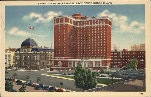 Providence Rhode Island Sheraton Biltmore Hotel  Kat. Providence