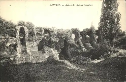 Saintes Charente-Maritime Ruines des Arenes Romaines Kat. Saintes