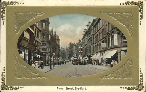 Bradford Tyrrol Street Strassenbahn Kat. Bradford