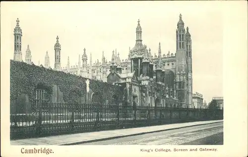 Cambridge Cambridgeshire King`s College / Cambridge /Cambridgeshire CC
