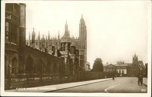 Cambridge Cambridgeshire King`s Parade / Cambridge /Cambridgeshire CC