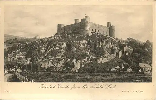 Harlech Castle Kat. Gwynedd