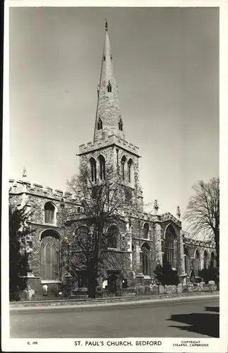 Bedford Bedfordshire Paul`s Church / Bedford /Bedfordshire CC