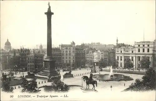 London Trafalgar Square Kat. City of London