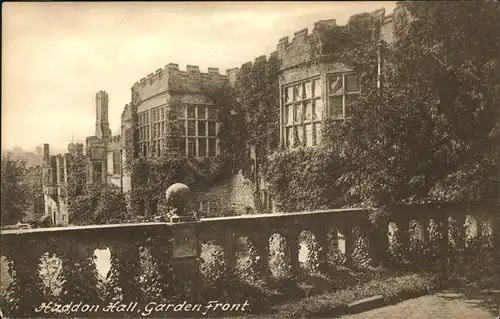 Bakewell Derbyshire Dales Haddon Hall
Garden Kat. Derbyshire Dales