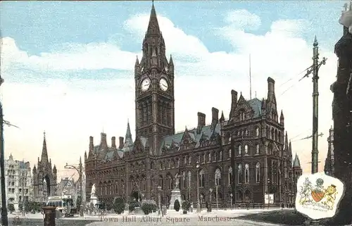 Manchester Town Hall Albert Square Kat. Manchester