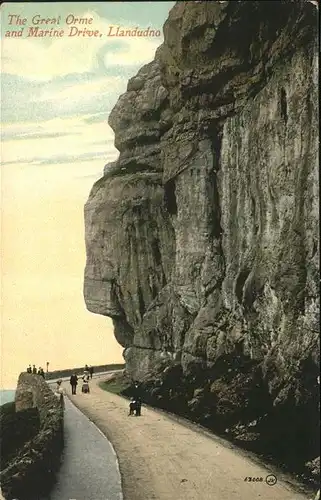 Llandudno Wales The Great Orme Marine Drive / Conwy /