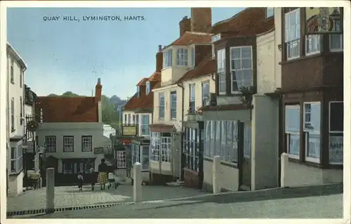 Lymington Town Quay Hill Kat. New Forest