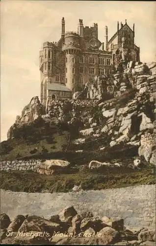 St Michaels Mount Mount Castle / Cornwall /Marazion