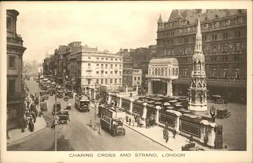 London Charing Cross Strand Kat. City of London