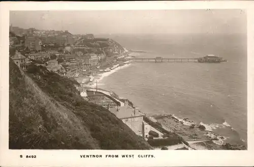 Ventnor Isle of Wight From West Cliffs / Isle of Wight /Isle of Wight