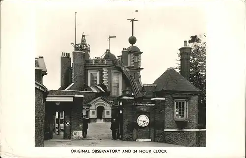 Greenwich London Original Observatory 24 Hour Clock /  /