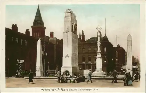 Manchester The Cenotaph St. Peter s Square Kat. Manchester