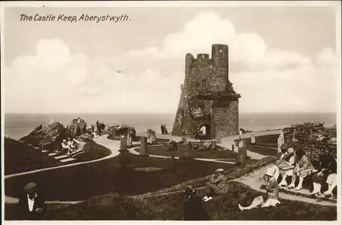 Aberystwyth Bronglais The Castle Keep Kat. Ceredigion