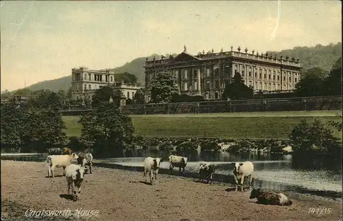 Chatsworth Chatsworth House Kat. Derbyshire Dales