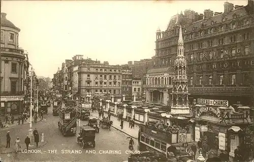 London Strand and Charing Cross Kutsche  Kat. City of London