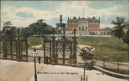 Warrington Park Gates Gown Hall Kat. Warrington