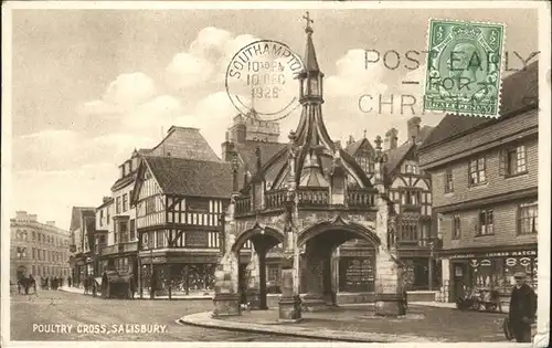 Salisbury Poultry Cross Kat. Salisbury