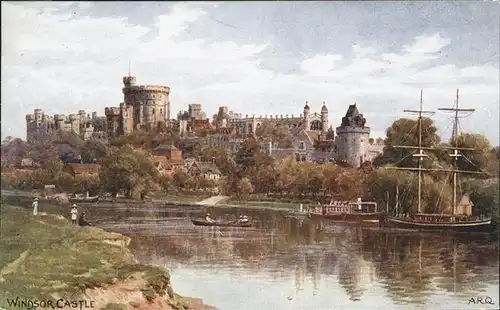 Windsor Berkshire Castle Schiff / Windsor and Maidenhead /Berkshire