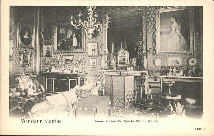 Windsor Berkshire Castle Queen Victoria Private Sitting Room Windsor And Maidenhead Berkshire